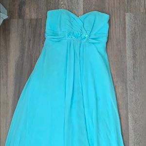 Blue formal dress